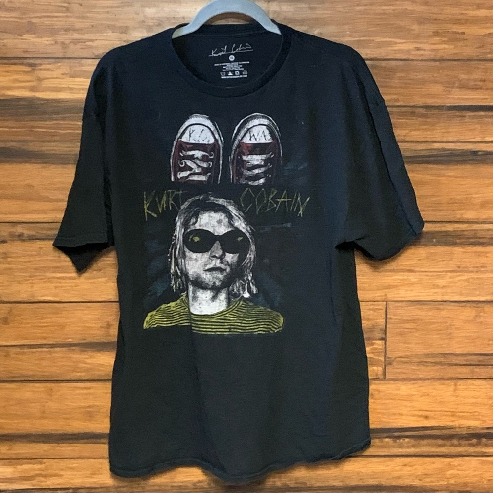 XL Kurt Cobain Nirvana Graphic T-Shirt